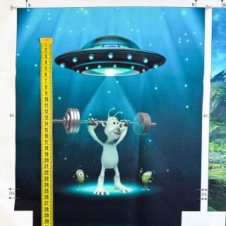 Dekorációs anyag KIDS BACKPACK Alien my friend PANEL