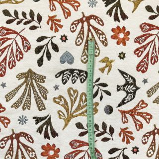 Dekorációs anyag jacquard FIGUERAS allover blanc