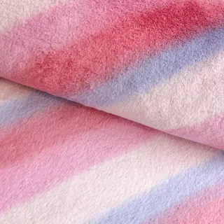 Műszőrme Rainbow diagonal stripe