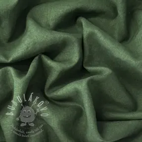 Lenvászon előmosott 170 g forest green