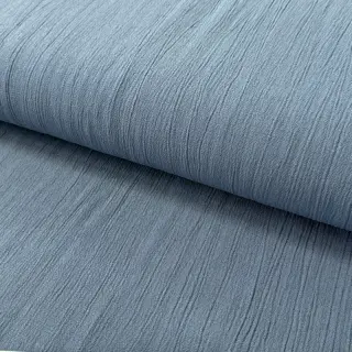 Viszkóz lenvászonnal CRINCLE blue shadow