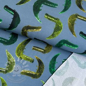 Szabadidő anyag Crocodile jeans digital print