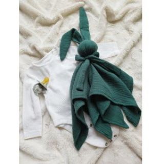 Dupla géz/muszlin old green