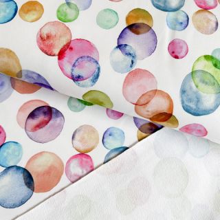 Szabadidő anyag Bubbles design A digital print