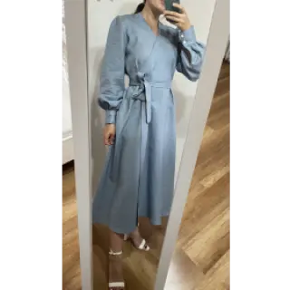 Lenvászon előmosott 170 g blue