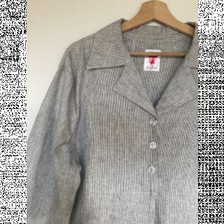 Lenvászon pamuttal Lira mini stripe black