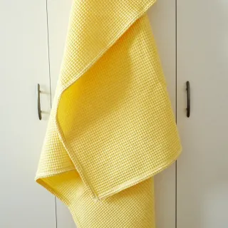 Waffle soft yellow