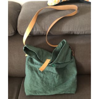 Lenvászon előmosott 170 g forest green