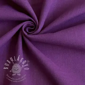 Pamutvászon lenvászonnal purple