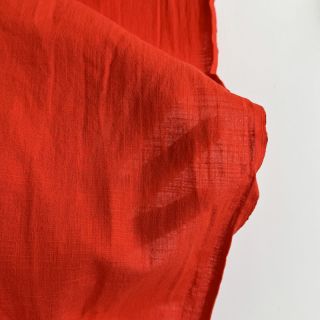 Pamutvászon lenvászonnal red