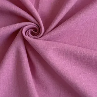 Pamutvászon lenvászonnal dark pink