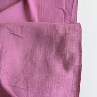 Pamutvászon lenvászonnal dark pink
