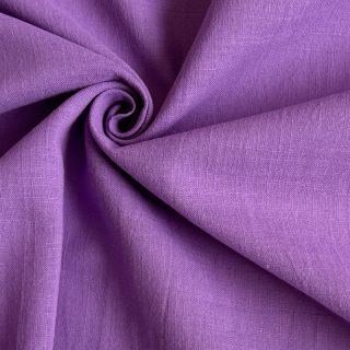 Pamutvászon lenvászonnal dark lilac