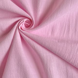 Pamutvászon lenvászonnal pink