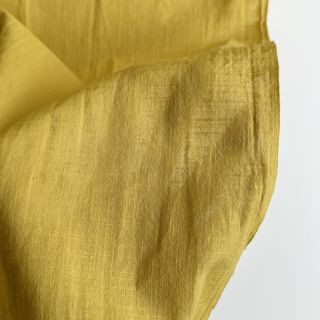 Pamutvászon lenvászonnal ochre