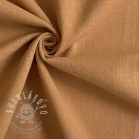 Pamutvászon lenvászonnal cognac