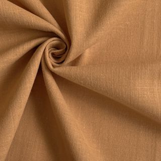 Pamutvászon lenvászonnal cognac