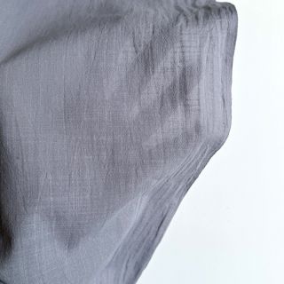Pamutvászon lenvászonnal grey