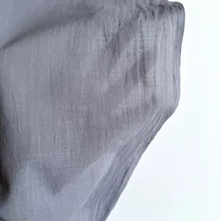 Pamutvászon lenvászonnal grey