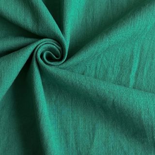 Pamutvászon lenvászonnal apple green