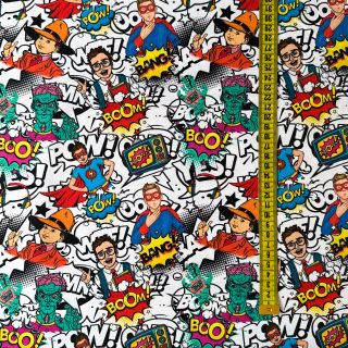 Jersey Boom! white digital print