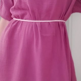 Dupla géz/muszlin cerise