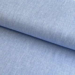 Lenvászon pamuttal Fishbone light blue