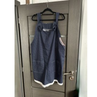 Pamutvászon Petit dots navy