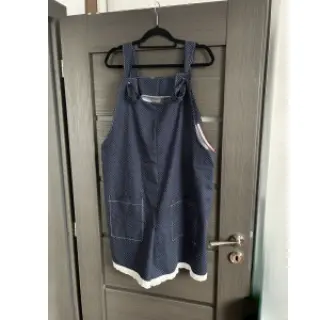Pamutvászon Petit dots navy
