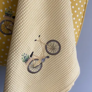 Waffle soft yellow