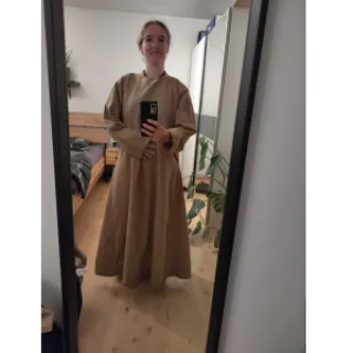 Pamutvászon lenvászonnal taupe