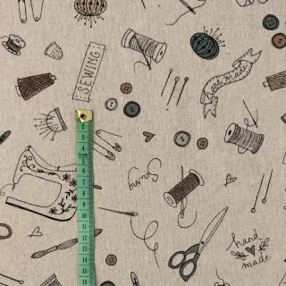 Dekorációs anyag Linenlook Sewing Doodle Craft