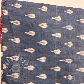 Pamutvászon IKAT jeans II.osztály