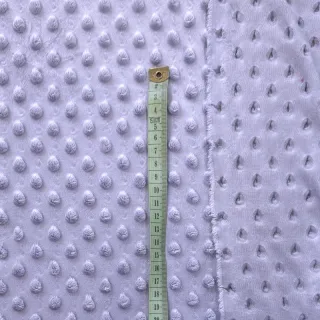 Minky light purple