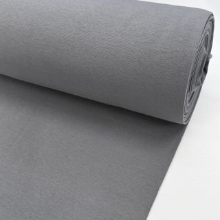 Körkötött sima passzé mouse grey