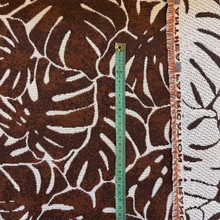 Dekorációs anyag jacquard Anthéa terracotta
