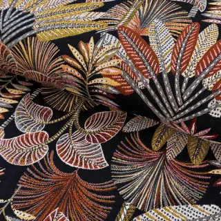 Dekorációs anyag jacquard Mayorque noir