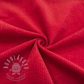 Kordbársony 6W WASHED STRETCH red