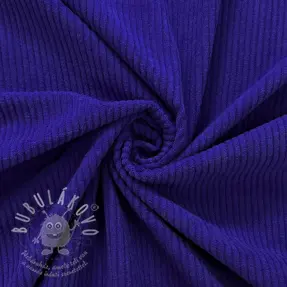 Kordbársony 6W COTTON TOUCH cobalt