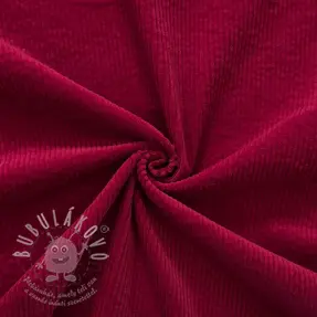 Kordbársony 6W WASHED STRETCH dark red