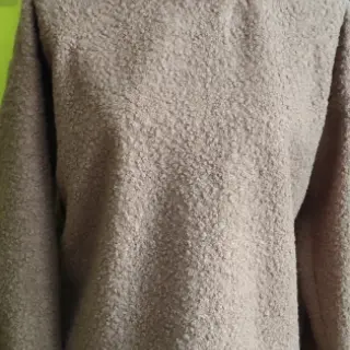 Pulóver anyag Paris bouclé beige