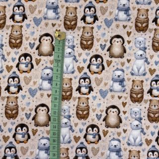 Jersey Pingu and friends design A digital print