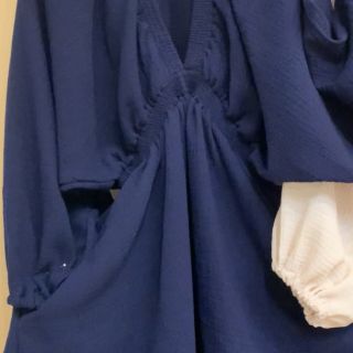 Dupla géz/muszlin navy ORGANIC