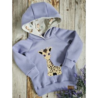 Szabadidő anyag fésült JOGGING lavender