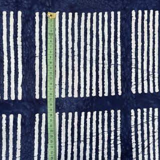 Pamutvászon BATIK NEW INDIGO design A