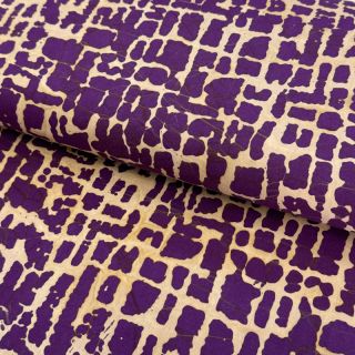 Pamutvászon BATIK NEW design H violet