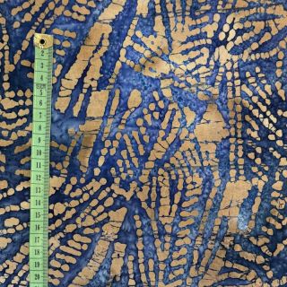 Pamutvászon BATIK NEW design F navy