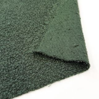 Pulóver anyag Bouclette forest green