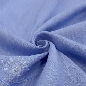 Lenvászon előmosott lavender blue