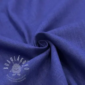 Lenvászon előmosott sapphire blue